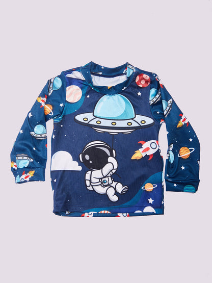 Space Explorer Navy Swim Set