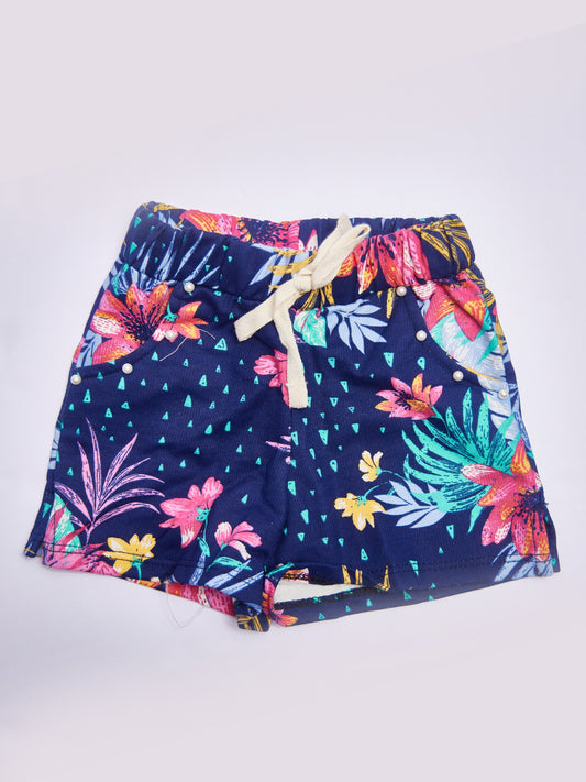 Antonella Navy Short