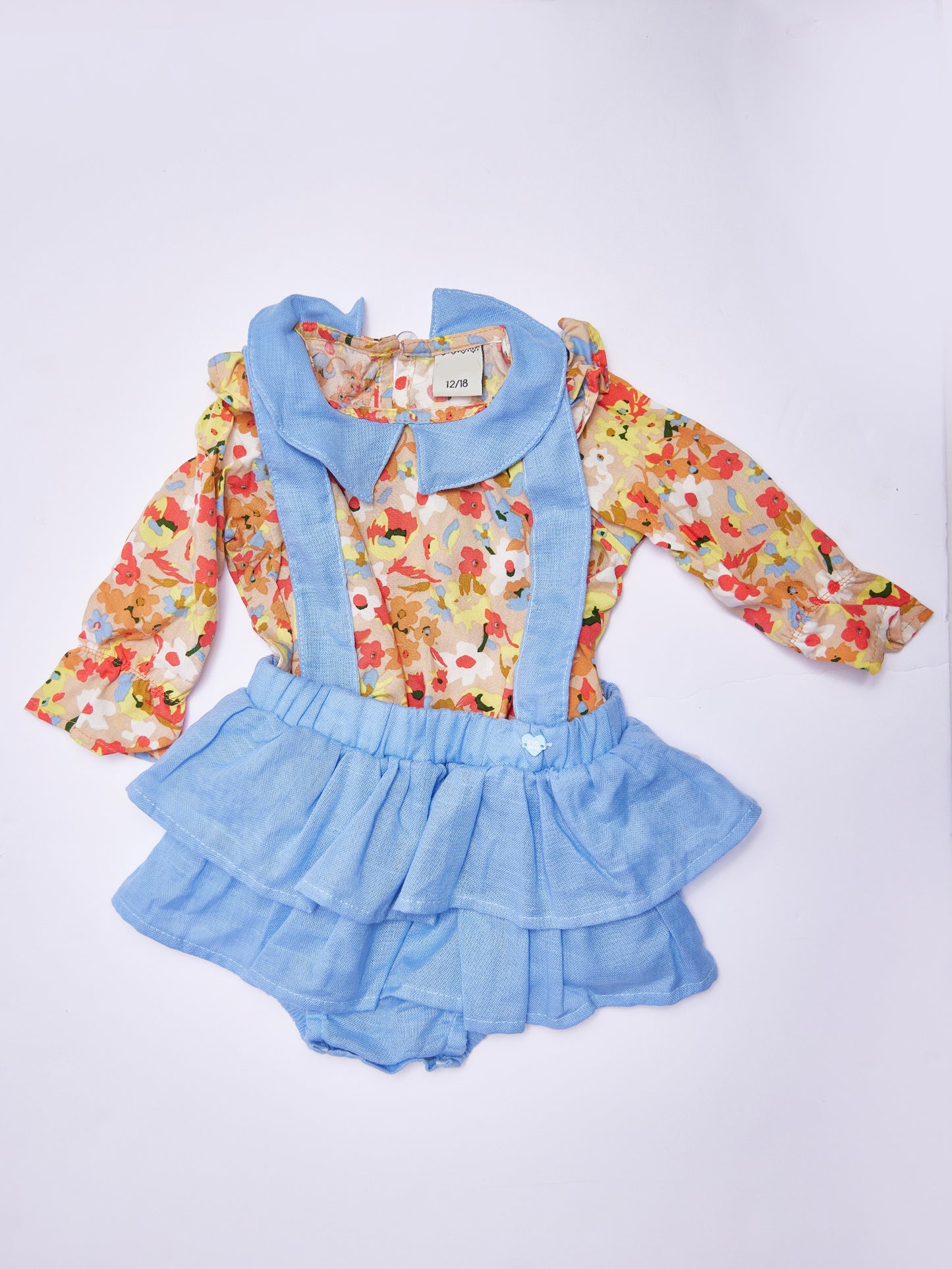 Daisy Blue Overall