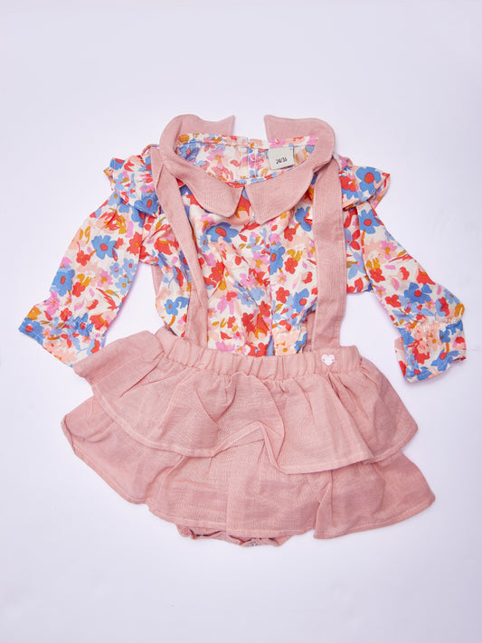 Daisy Pink Overall