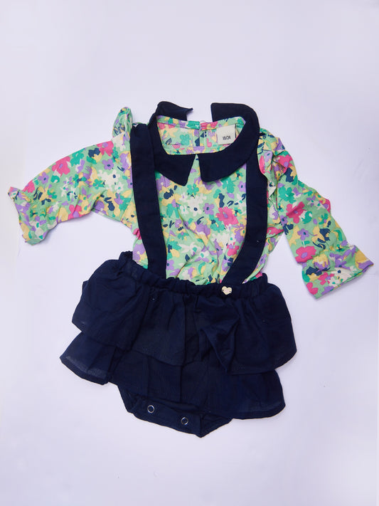 Daisy Navy Overall